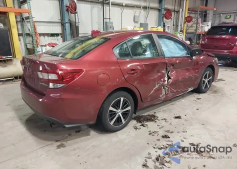 2019 Subaru Impreza 2.0I Premium из США, поврежденный, VIN 4S3GKAD62K3628138